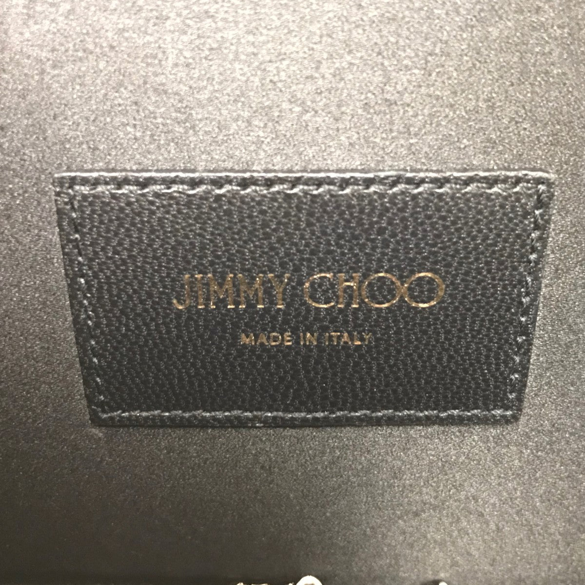 JIMMY CHOO グリッターチェーンバッグ 古着・中古-8枚目のアイテム画像