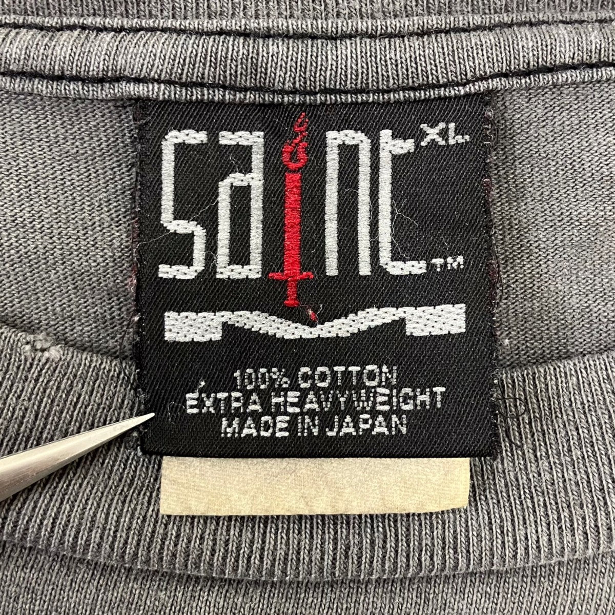 T SHIRT SM-S23-0000-006ユーズド加工プリントTシャツ
