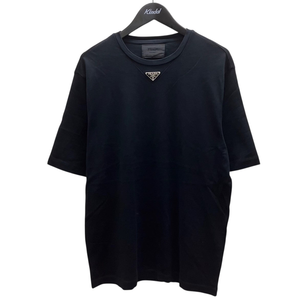 トライアングルロゴプレート コットン 半袖Tシャツ カットソー