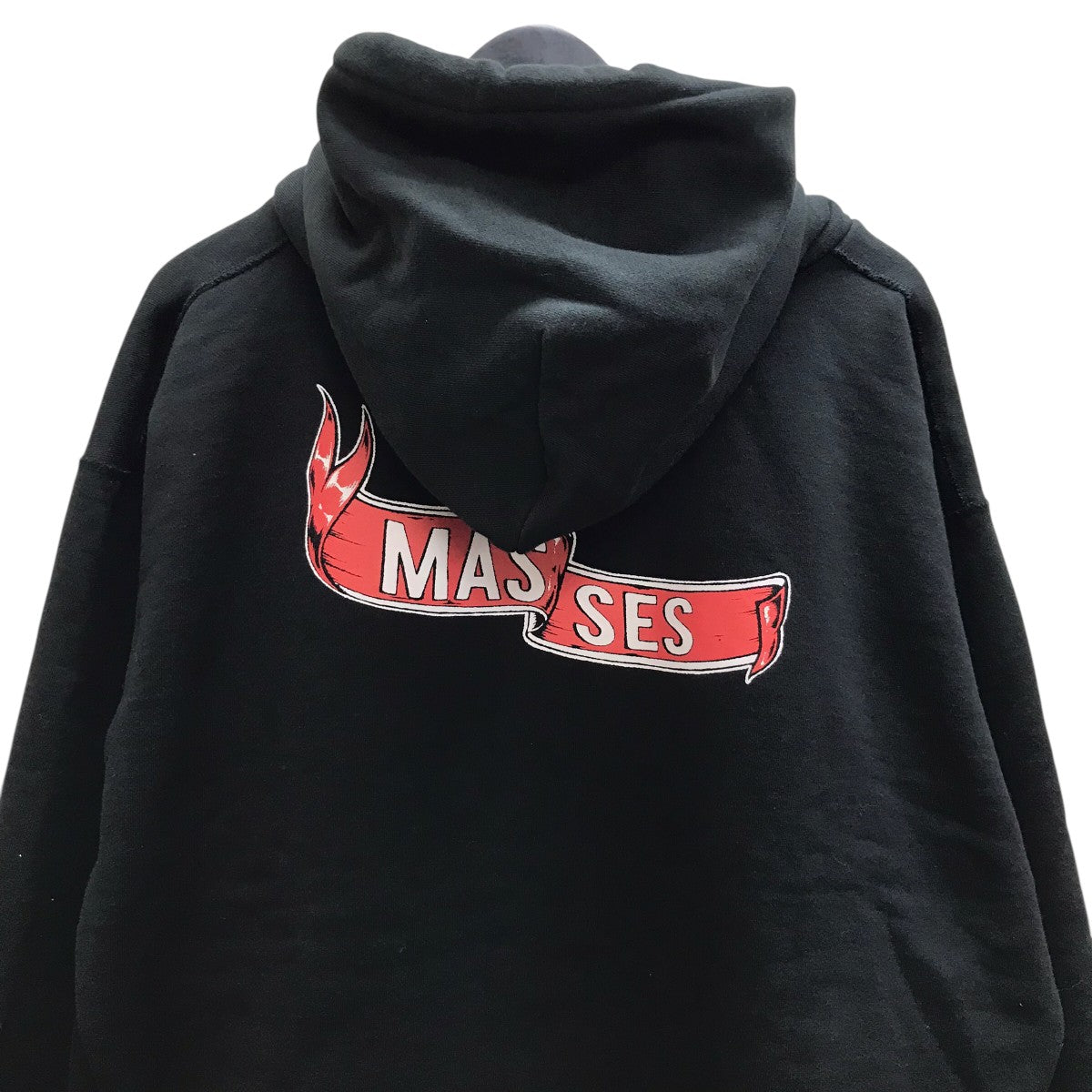 SWEAT HOODED FLYING WEEL Pプリントフーディ