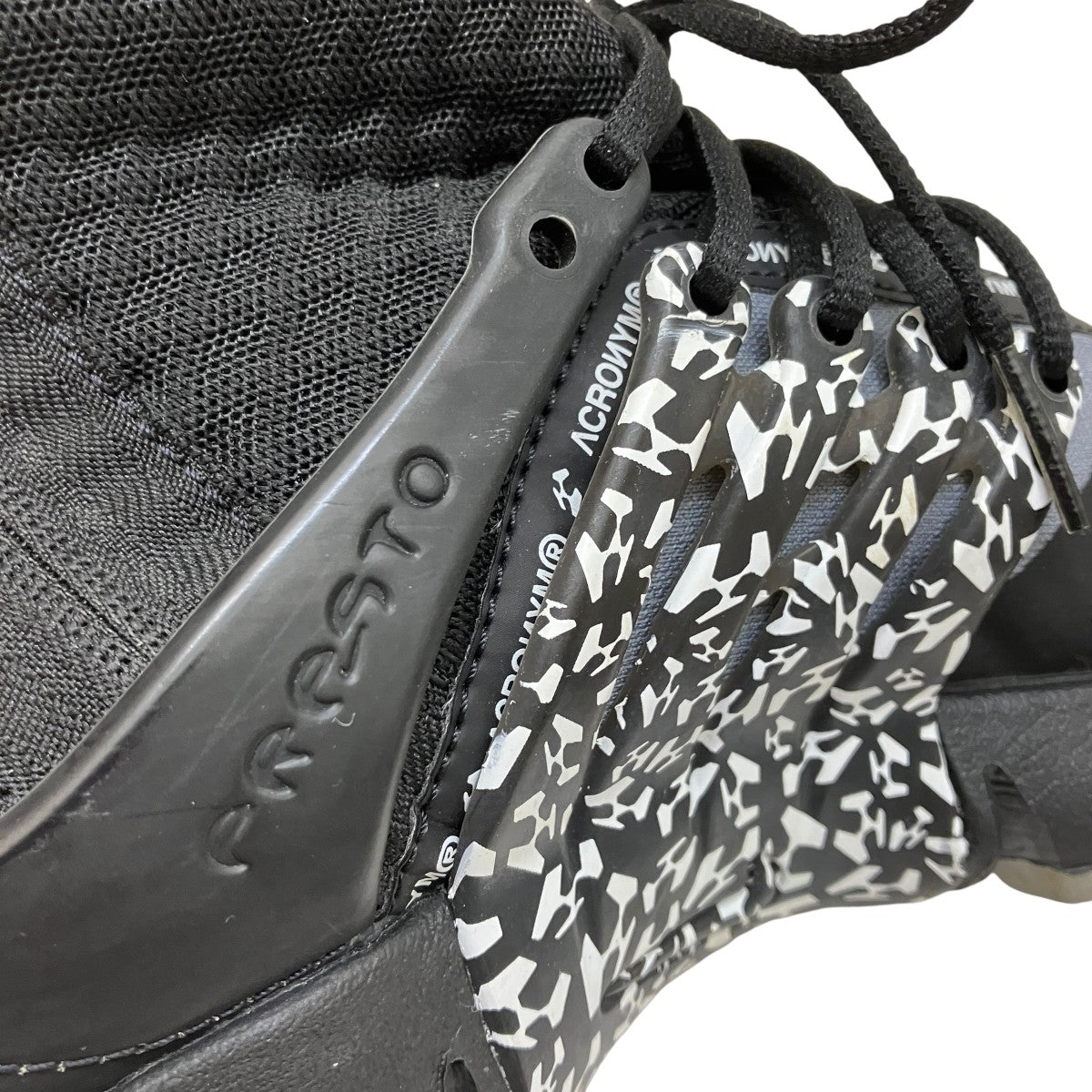 NIKE×ACRONYM Air PrestoハイカットスニーカーAH7832-001 古着・中古-7枚目のアイテム画像