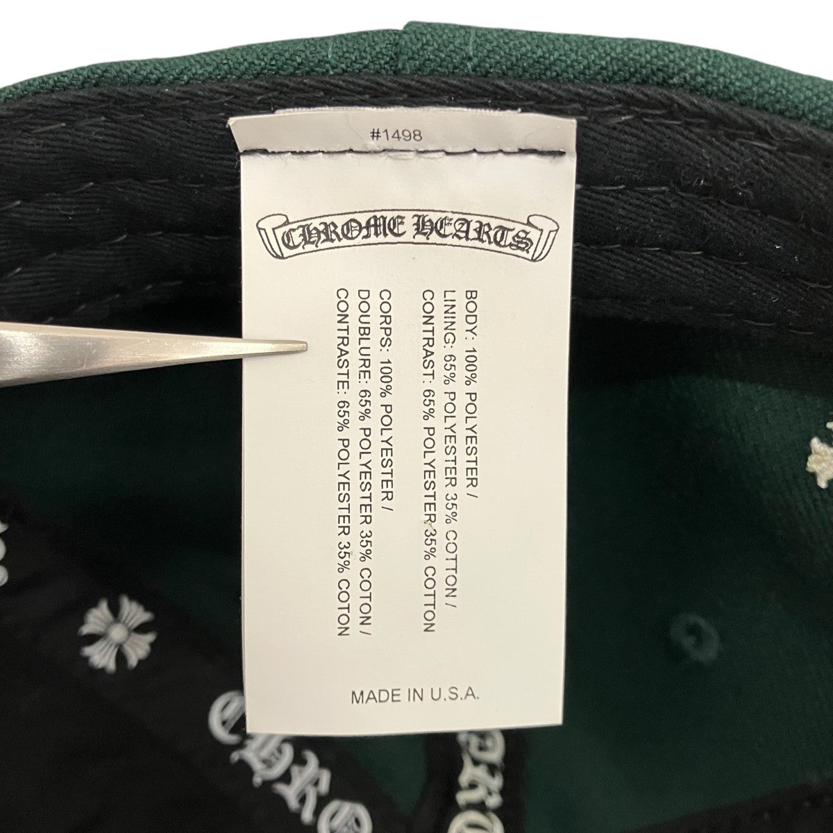 25AW【CH LOGO EMBROIDERY TRUCKER CAP】キャップ