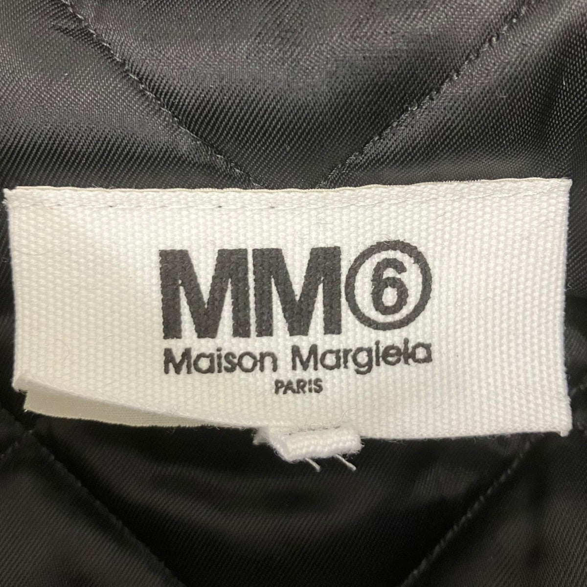 MM6 Maison Margiela 22AW ウールレザーハノ字ジャケット 古着・中古-6枚目のアイテム画像