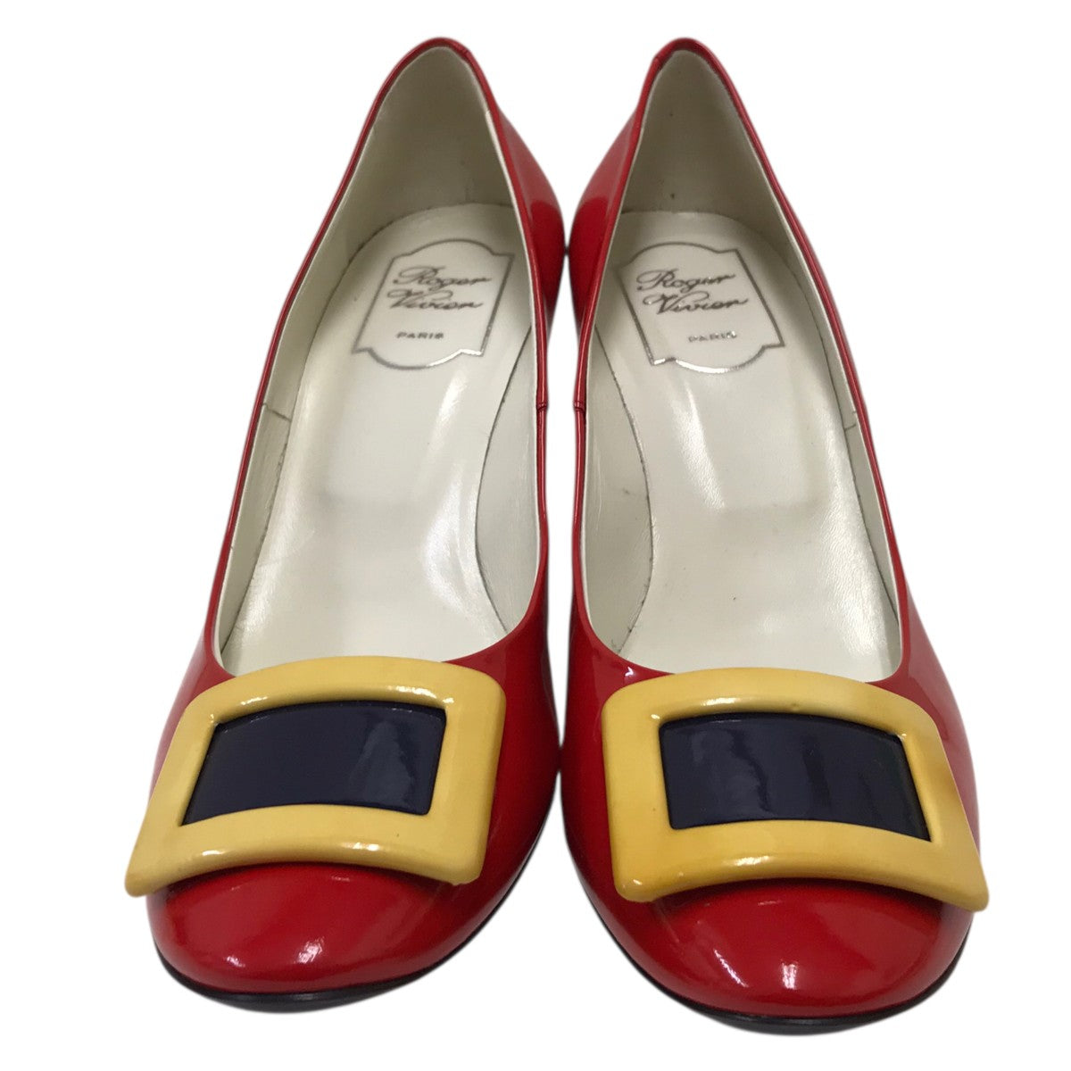 Roger Vivier ェネメルパンプス 古着・中古-2枚目のアイテム画像