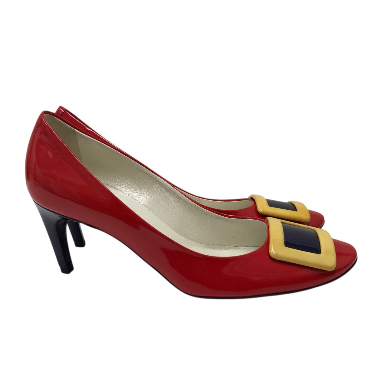 Roger Vivier ェネメルパンプス 古着・中古-3枚目のアイテム画像
