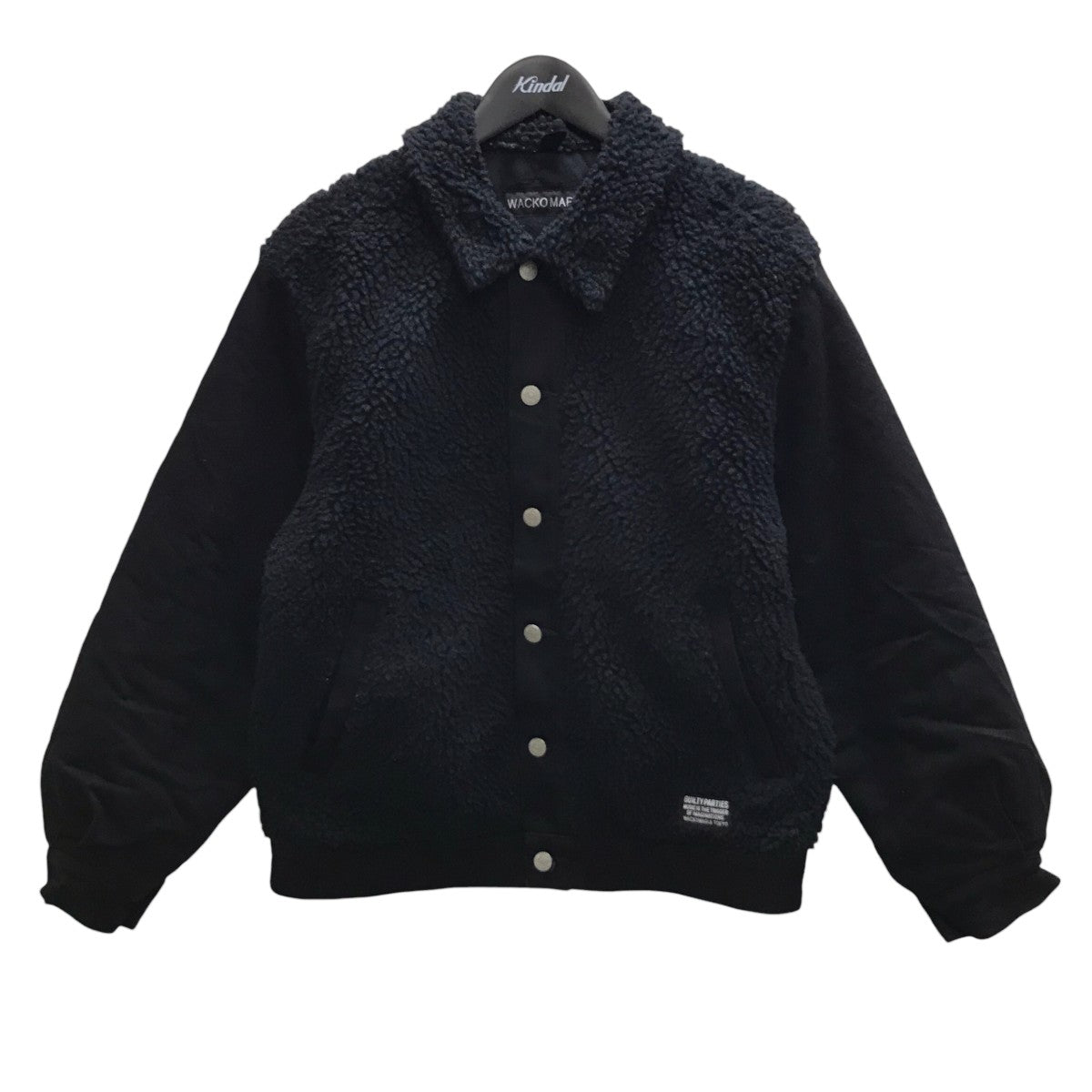 WACKO MARIA DENIM GRIZZLY JACKETボアジャケット 古着・中古-1枚目のアイテム画像