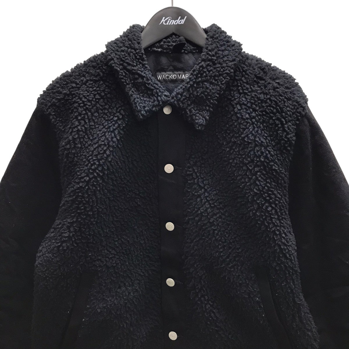 WACKO MARIA DENIM GRIZZLY JACKETボアジャケット 古着・中古-2枚目のアイテム画像