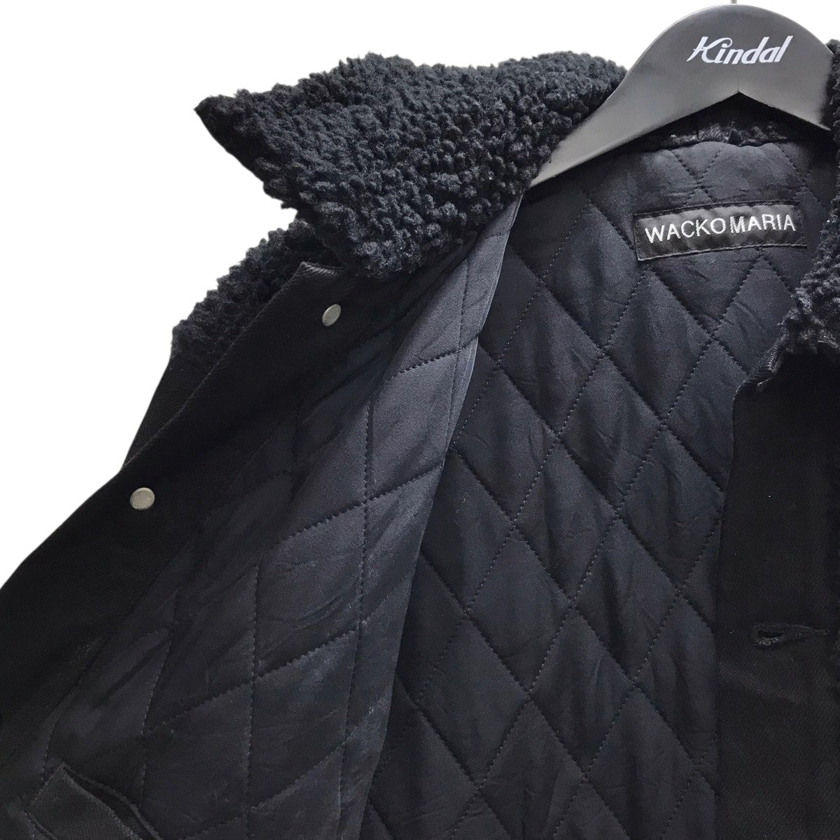 WACKO MARIA DENIM GRIZZLY JACKETボアジャケット 古着・中古-3枚目のアイテム画像