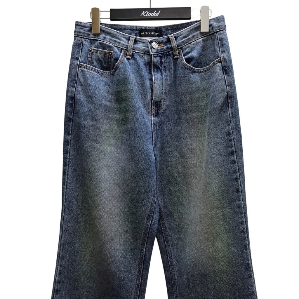 SURGERY(サージェリー) Long Length Double Jeansロングデニムパンツ 