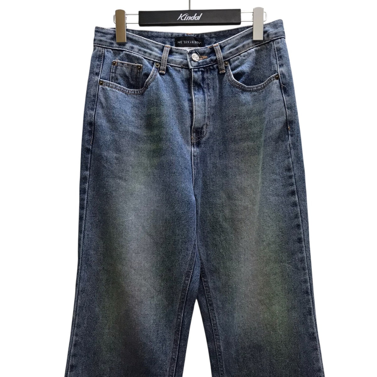 SURGERY Long Length Double Jeansロングデニムパンツ 古着・中古-3枚目のアイテム画像