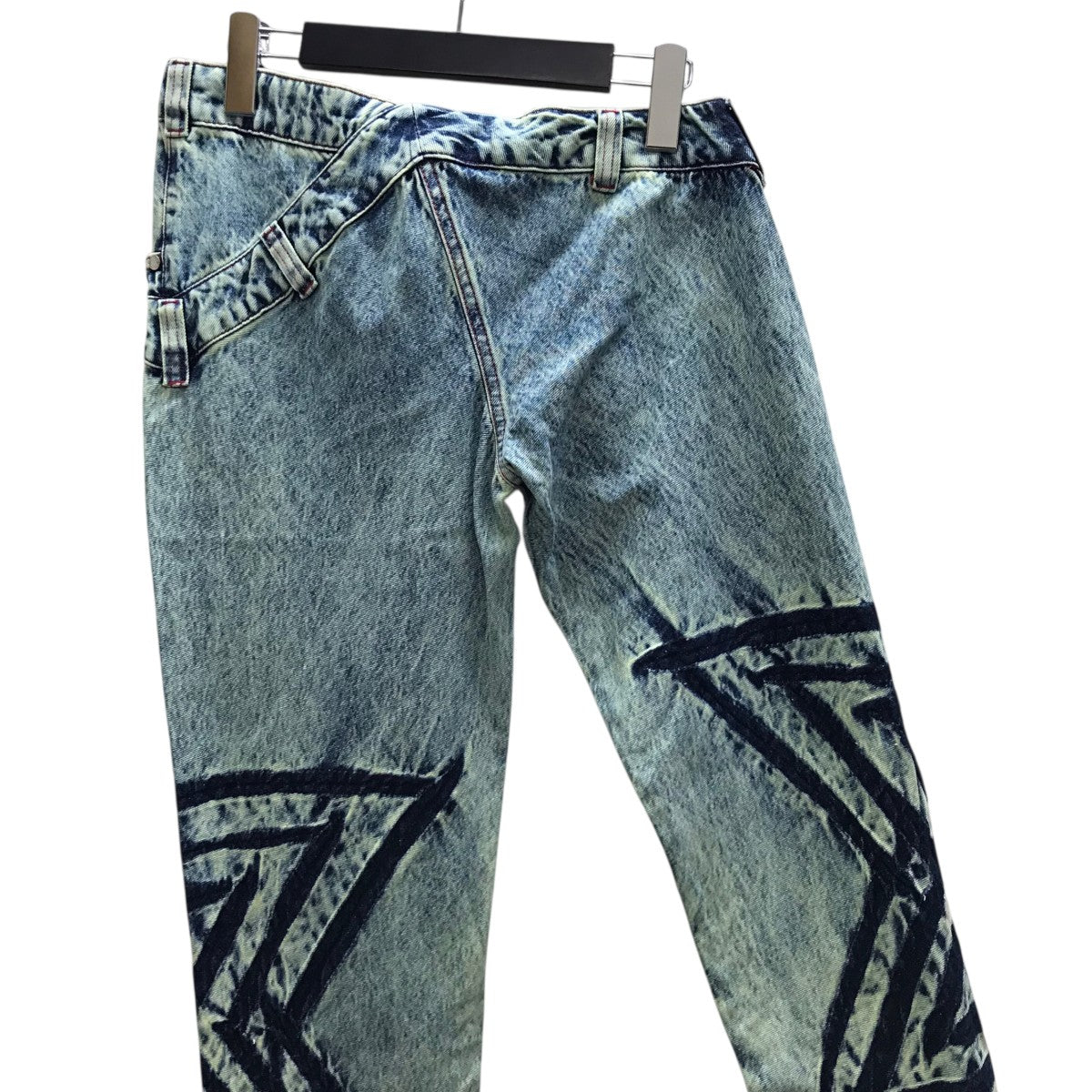 masha popova フレアデニムパンツ 古着・中古-4枚目のアイテム画像