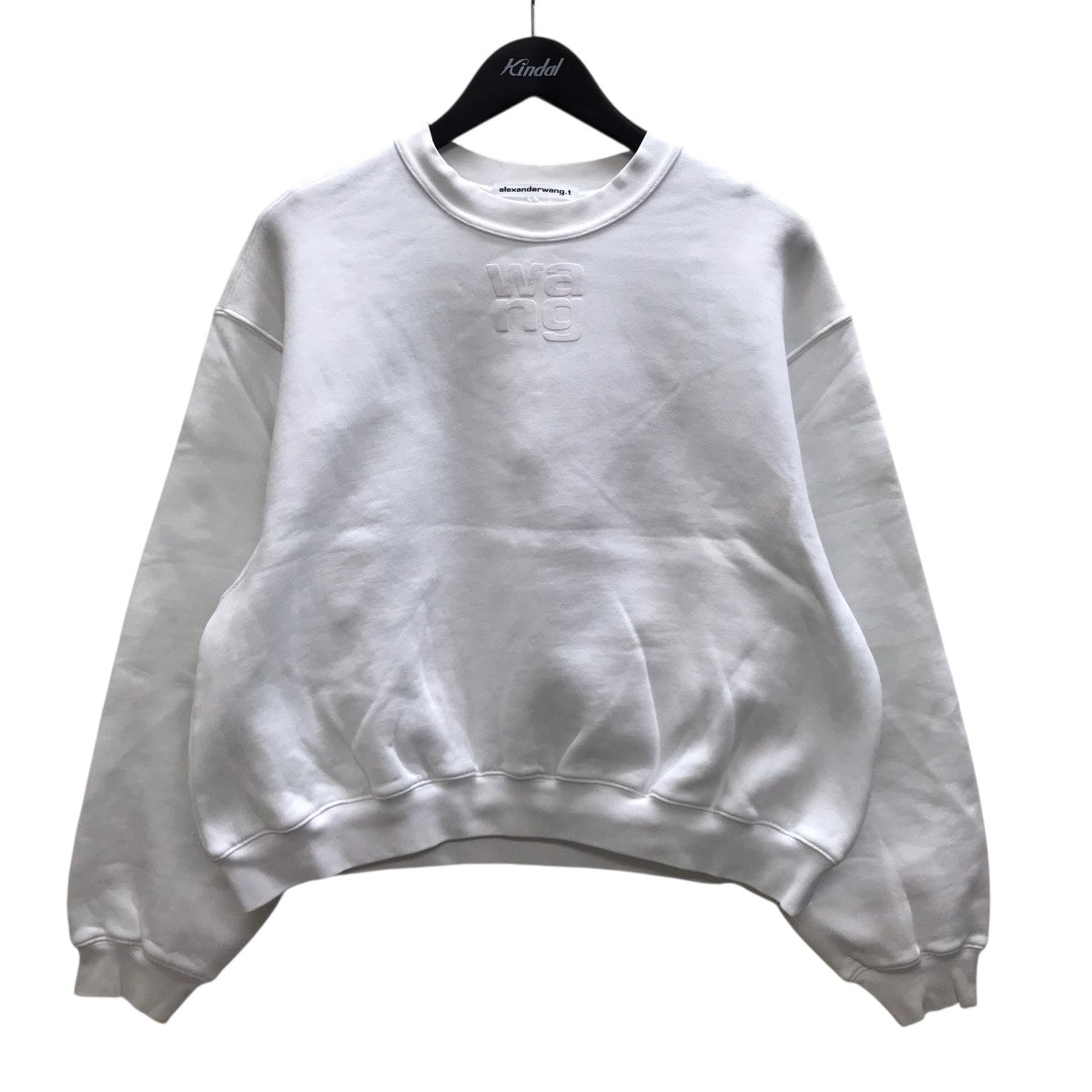 ALEXANDER WANG フロントロゴスウェット 古着・中古-1枚目のアイテム画像