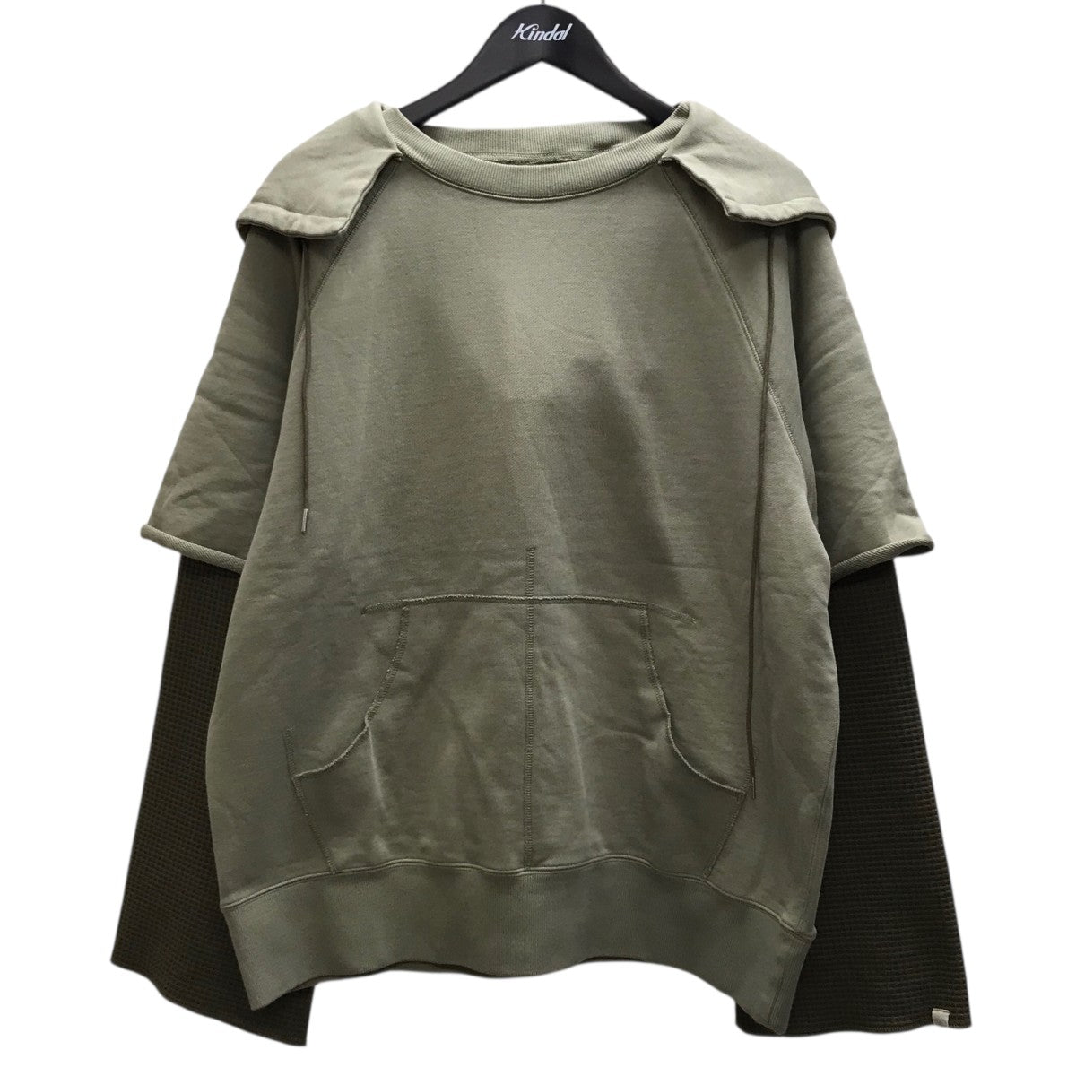 Double Sleeve Hoodie レイヤードフーディ