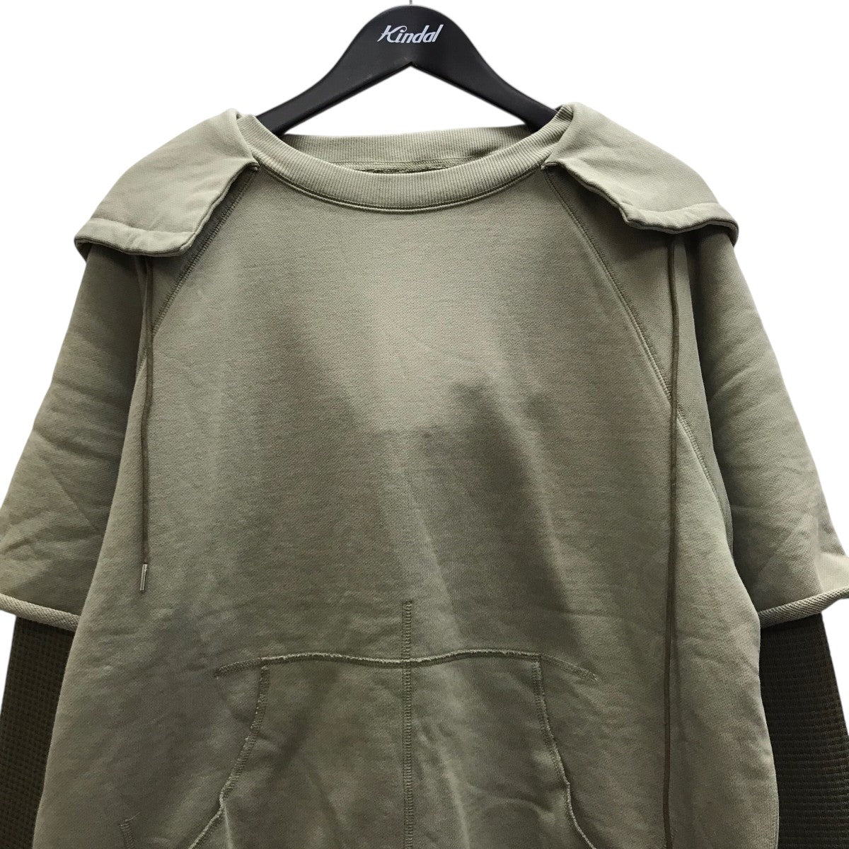 Double Sleeve Hoodie レイヤードフーディ