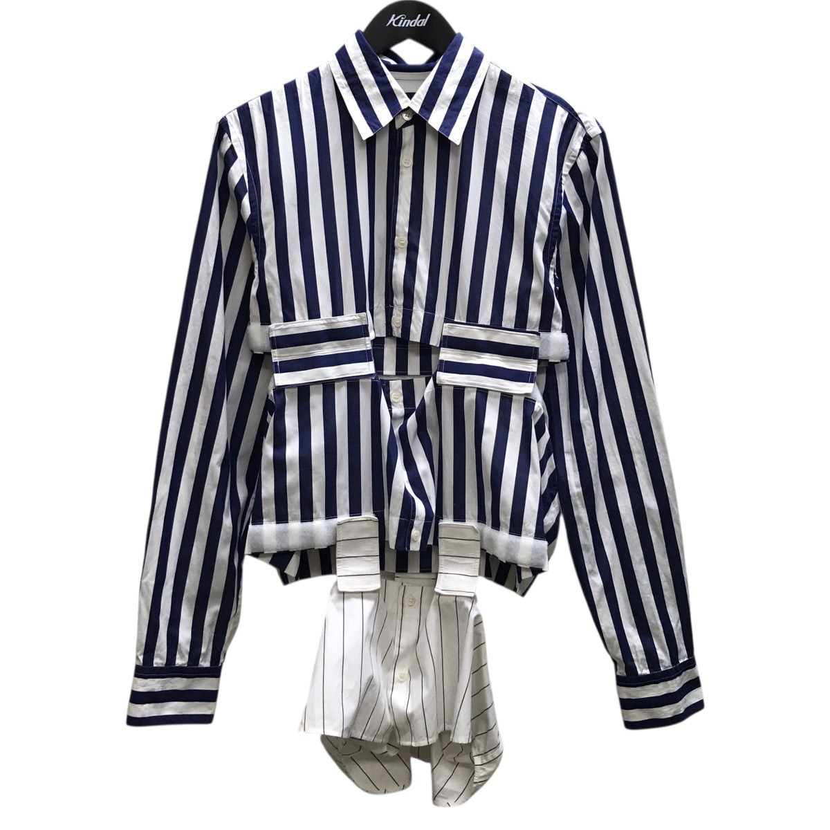 MARNI ドッキングストライプシャツ 古着・中古-1枚目のアイテム画像