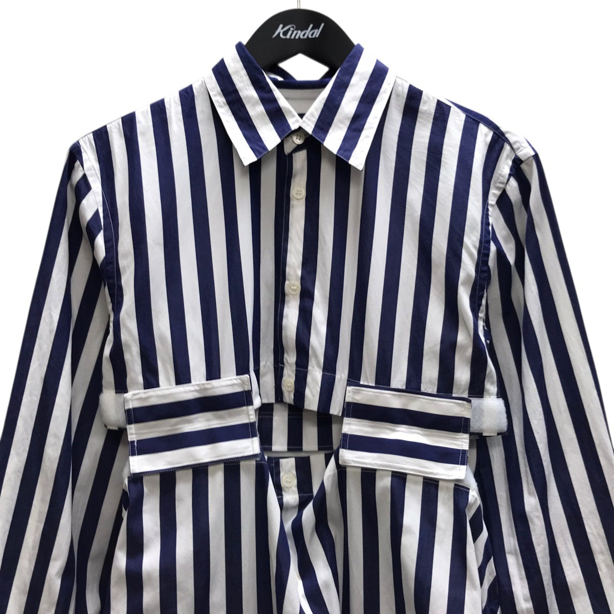 MARNI ドッキングストライプシャツ 古着・中古-2枚目のアイテム画像