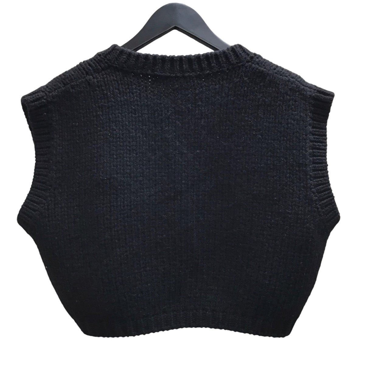 Cristaseya(クリスタセヤ) ニットベスト ブラック サイズ M｜【公式