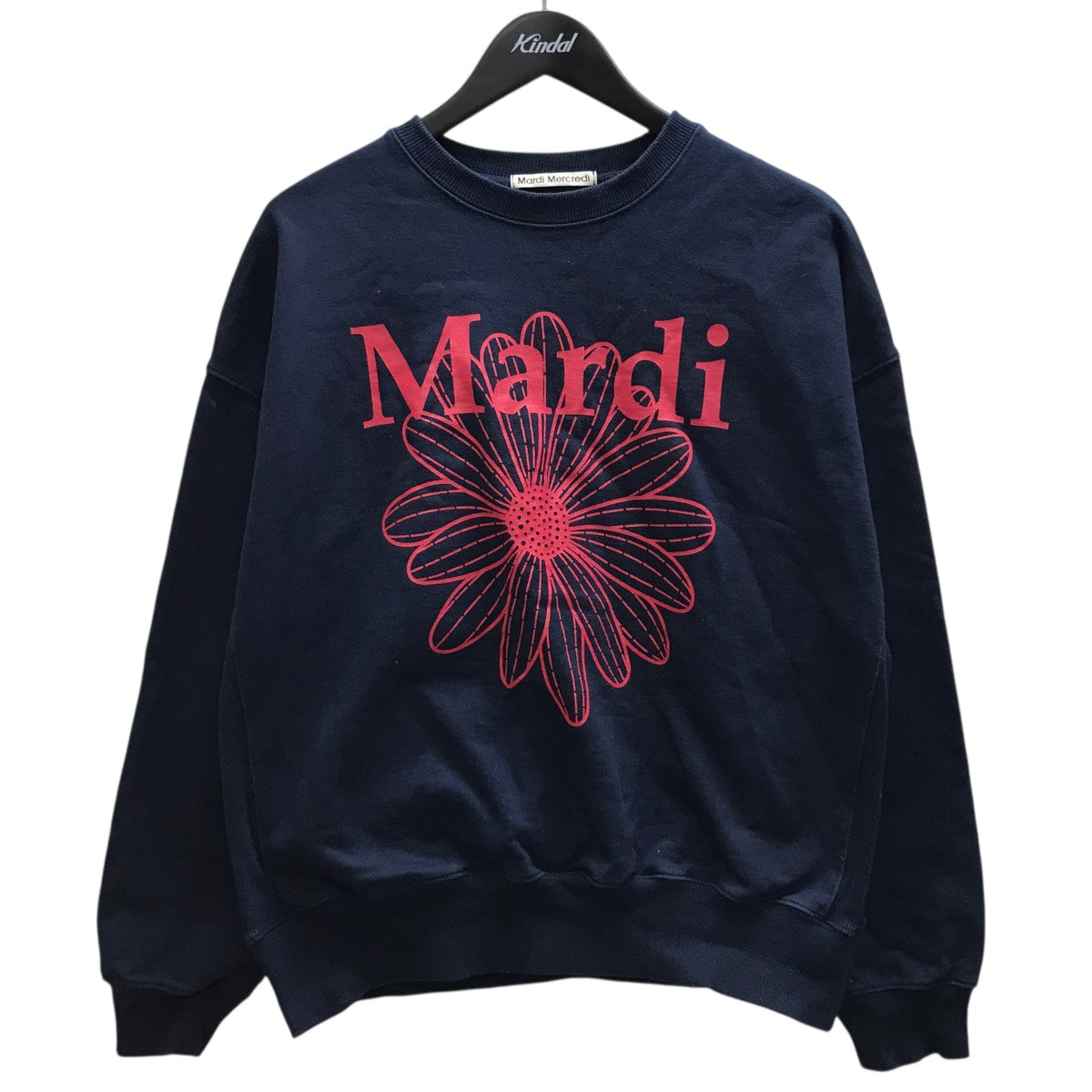 MARDI MERCREDI プリントスウェット 古着・中古-1枚目のアイテム画像