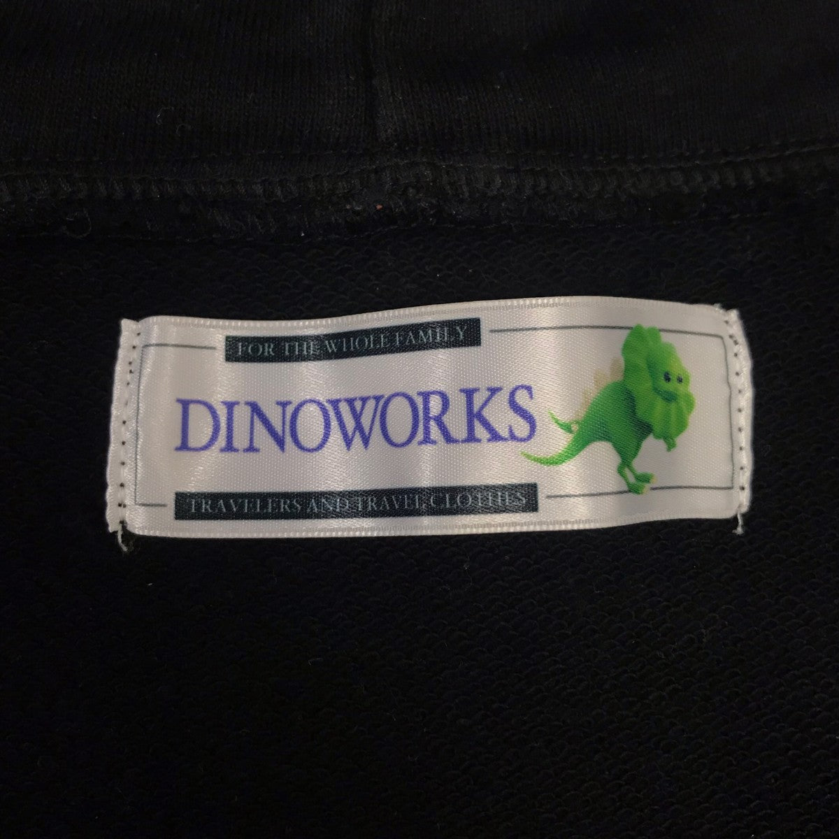 DINOWORKS Paris Zip Up Hoodie グローブジップパーカー 古着・中古-6枚目のアイテム画像