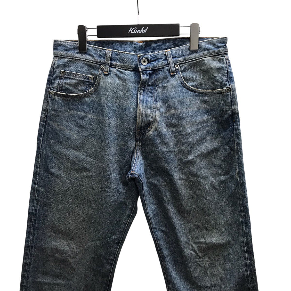 KAJA(カジャ) STANDARD SELVEGE WASHED DENIM PANTS デニムパンツ