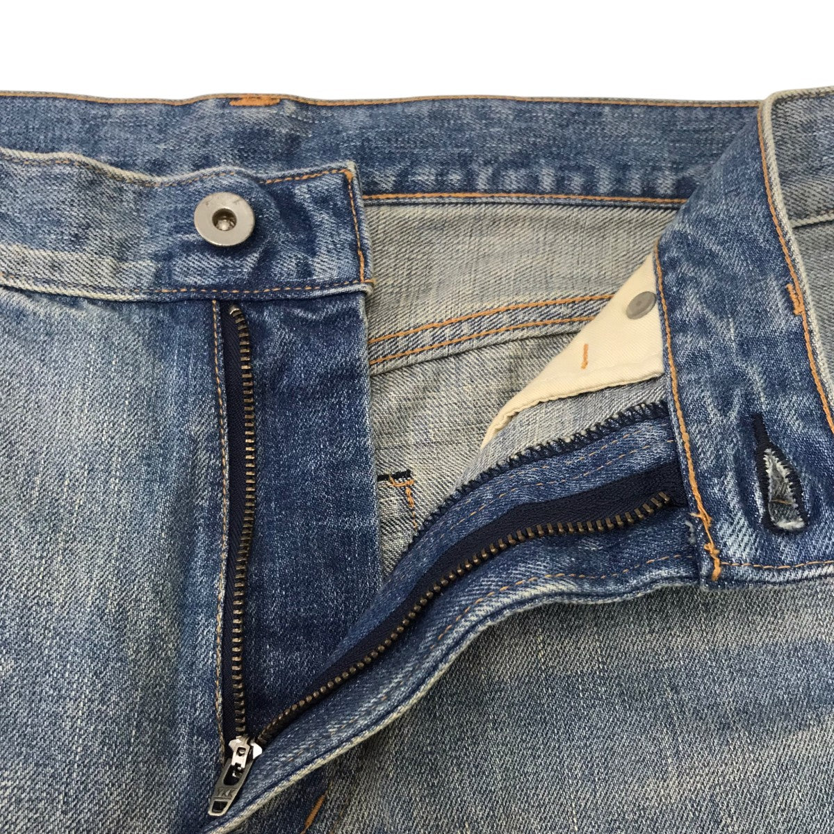 KAJA(カジャ) STANDARD SELVEGE WASHED DENIM PANTS デニムパンツ