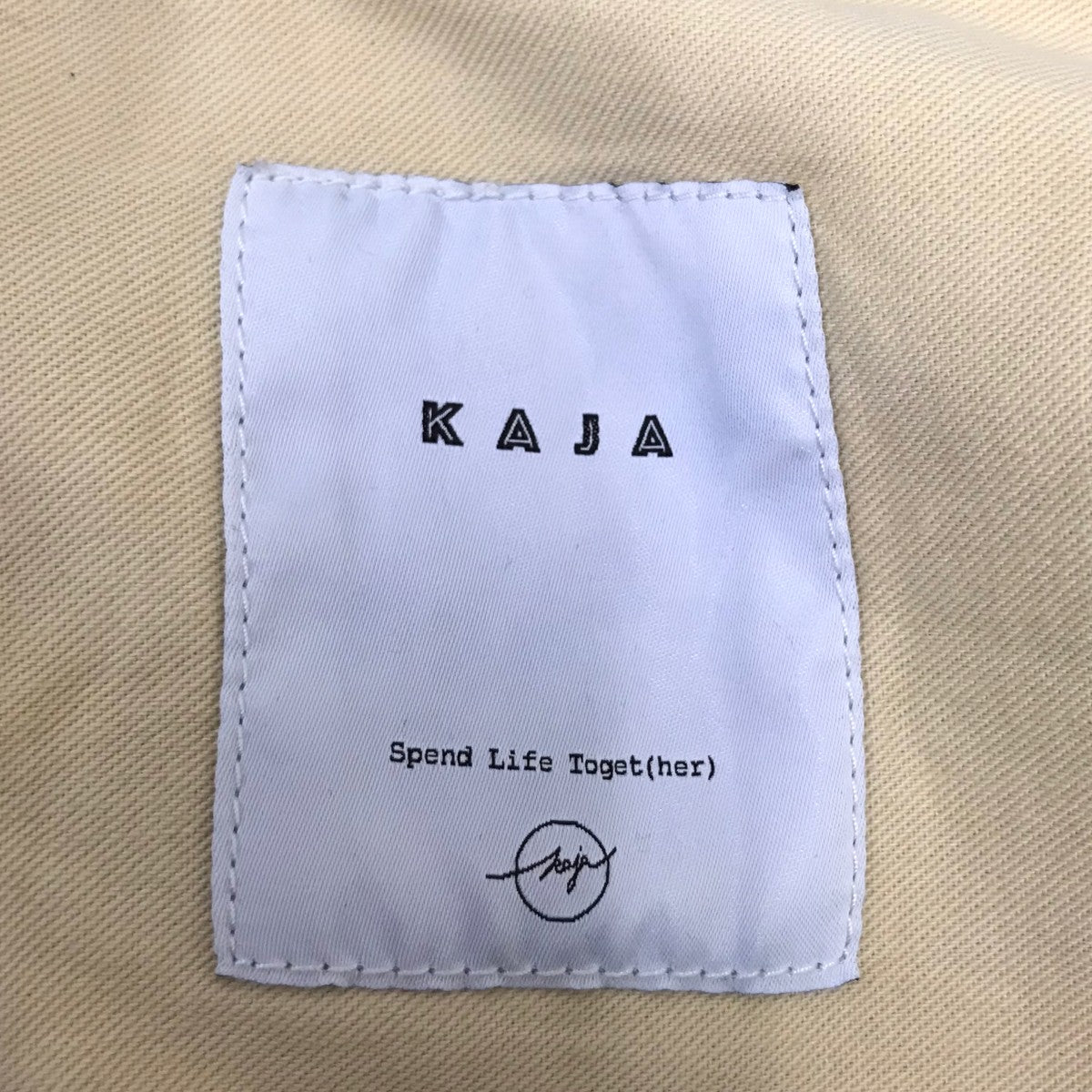KAJA(カジャ) STANDARD SELVEGE WASHED DENIM PANTS デニムパンツ