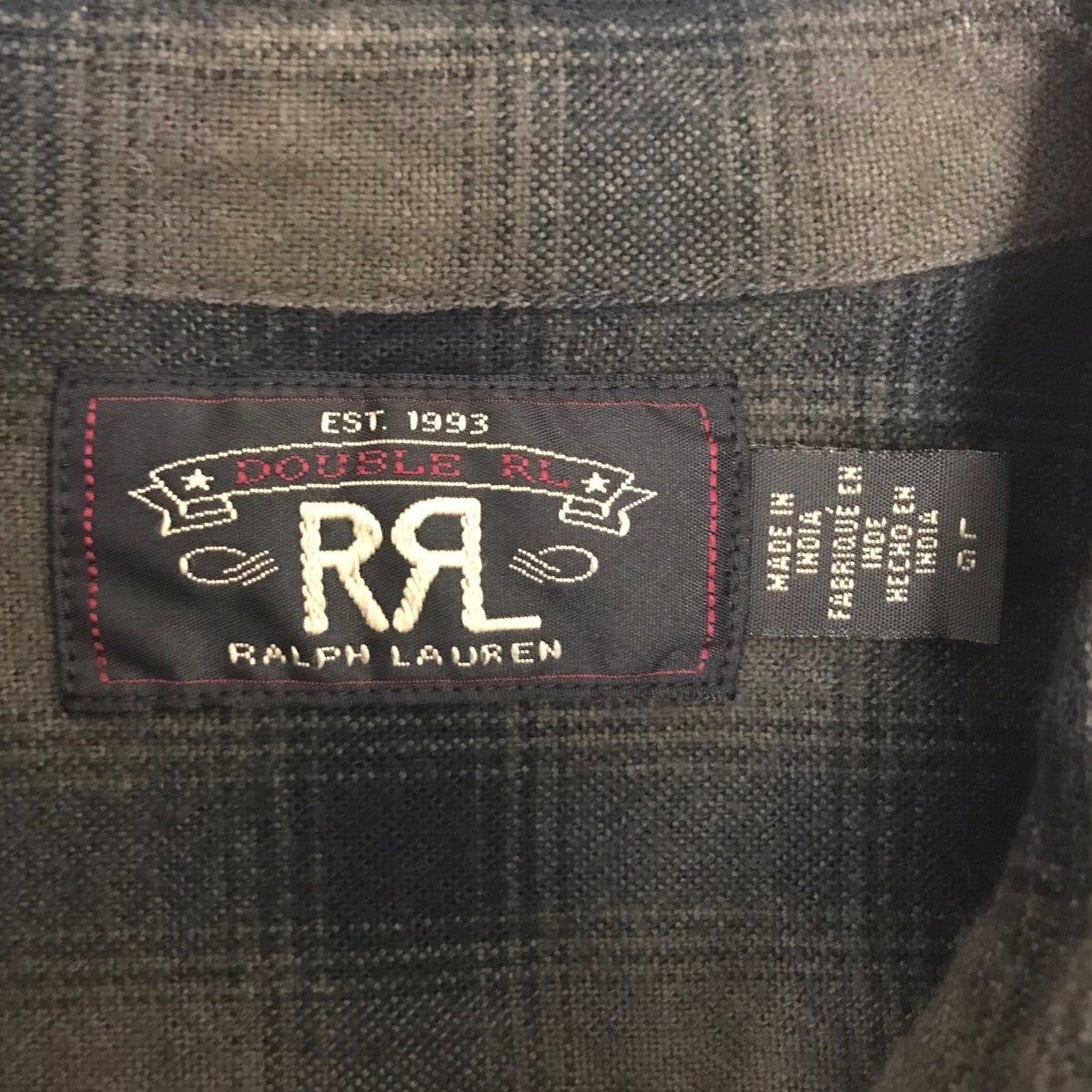 RRL 長袖シャツ 古着・中古-5枚目のアイテム画像