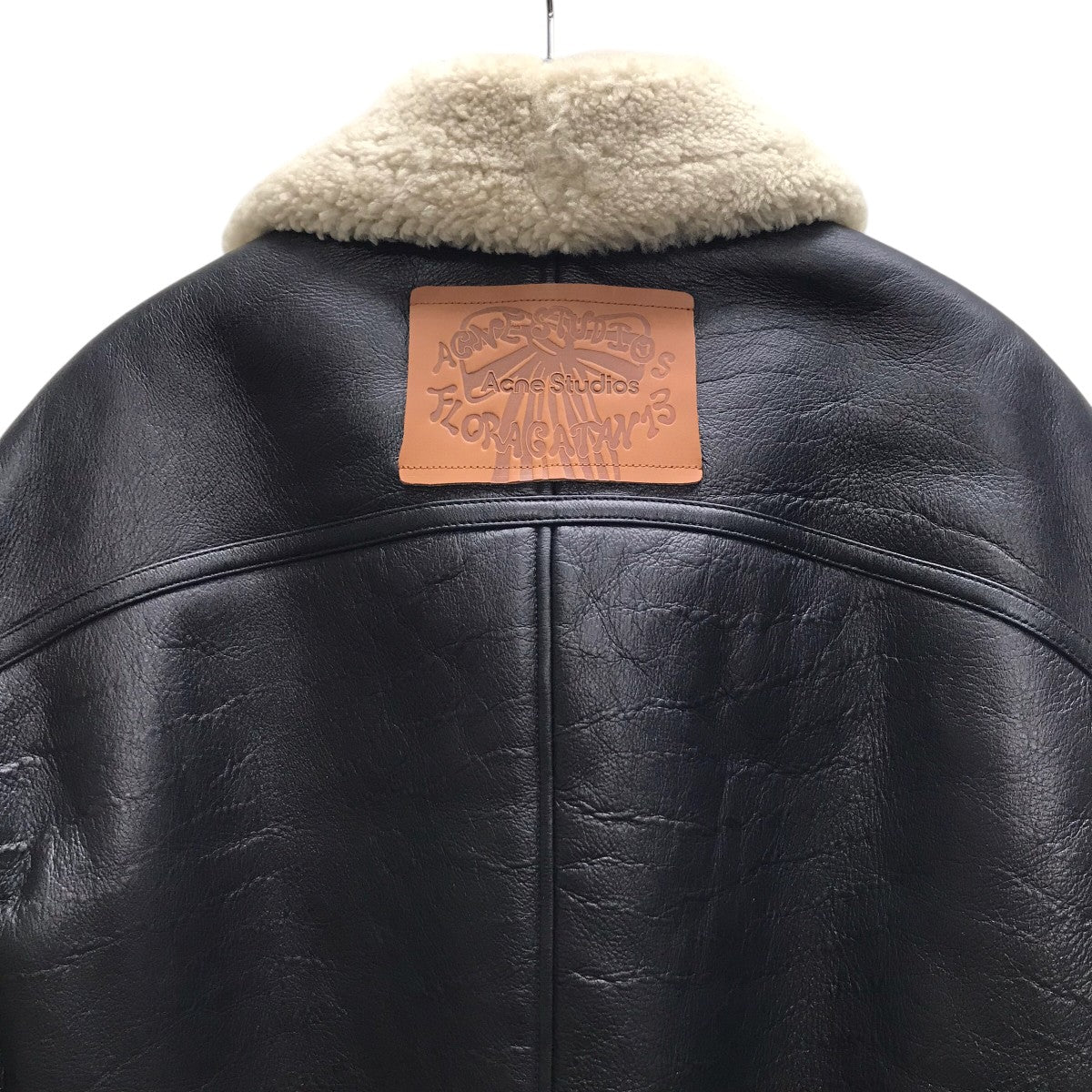 ACNE STUDIOS 24AW シアリング ボアムートンジャケット 古着・中古-4枚目のアイテム画像