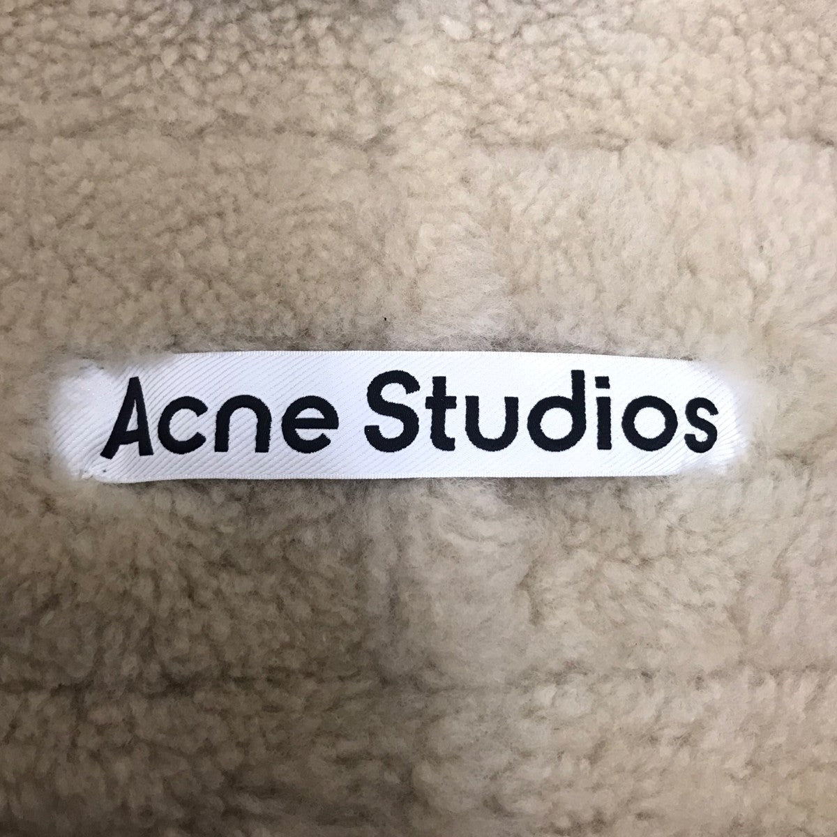 ACNE STUDIOS 24AW シアリング ボアムートンジャケット 古着・中古-6枚目のアイテム画像