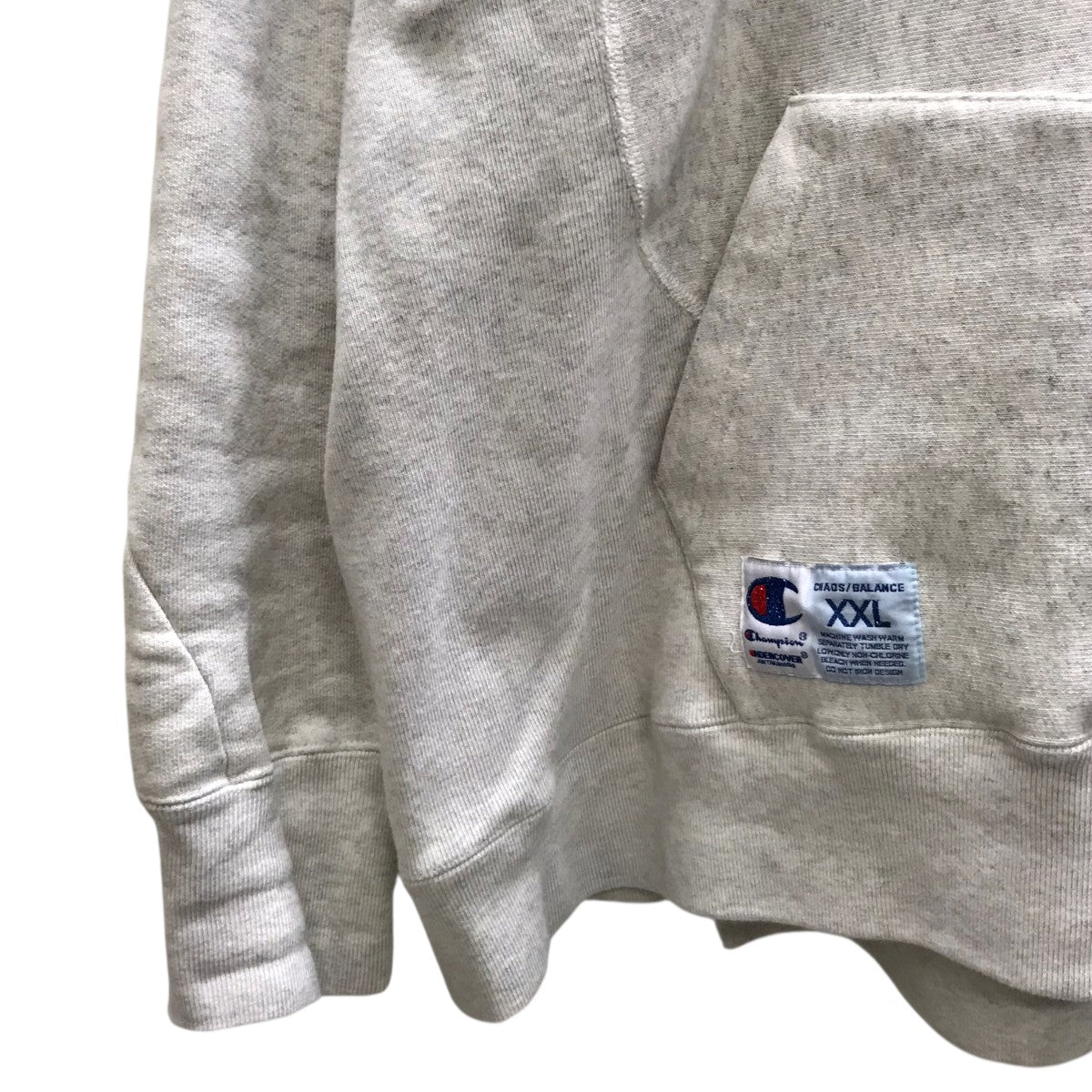 Champion×UNDERCOVER プルオーバーパーカー 古着・中古-4枚目のアイテム画像