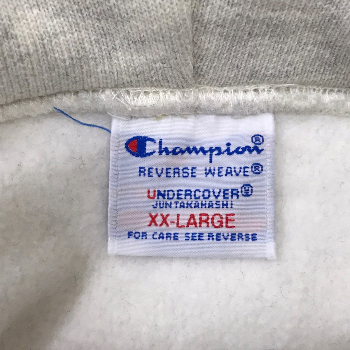 Champion×UNDERCOVER プルオーバーパーカー 古着・中古-6枚目のアイテム画像