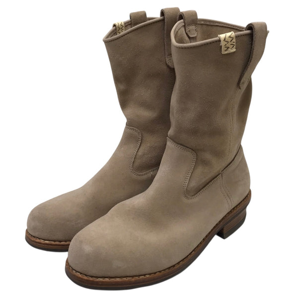 25ss VISVIM ビズビム WABANAKI ブーツ US9 VISVIM(ビズビム) WABANAKI BOOTS FOLKエンジニアブーツ ベージュ
