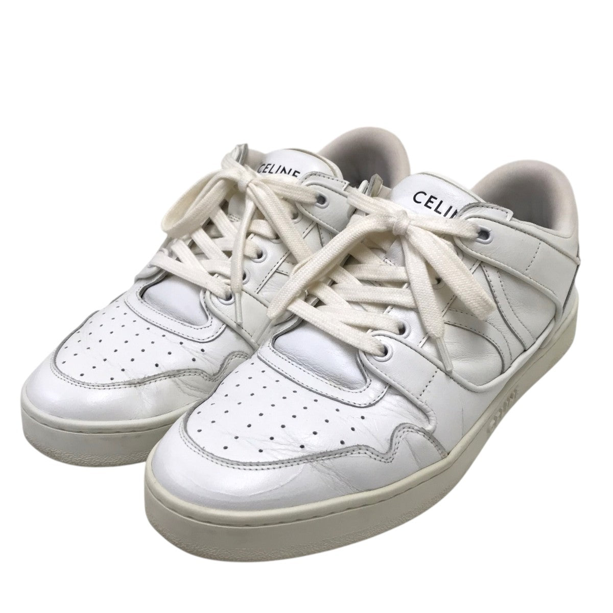 CELINE(セリーヌ) ローカットスニーカー MU 1220 ホワイト サイズ 42