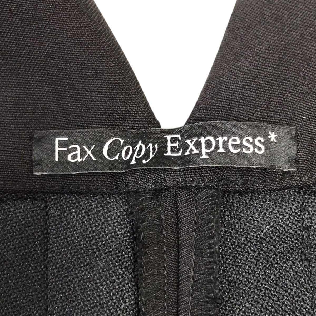 FAX COPY EXPRESS(ファックス コピー エクスプレス) パンツ ブラック