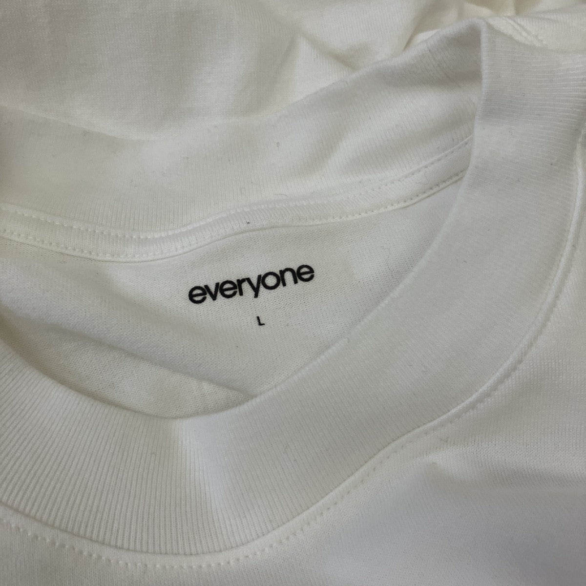 everyone クルーネックカットソーEV23-CS09 古着・中古-4枚目のアイテム画像