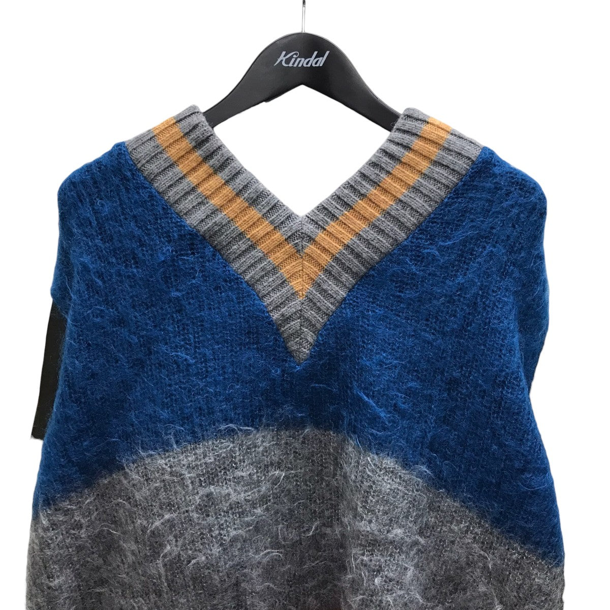 KOLOR(カラー) ドッキングモヘヤ混ニットセーター 20WCL-N03316 マルチ