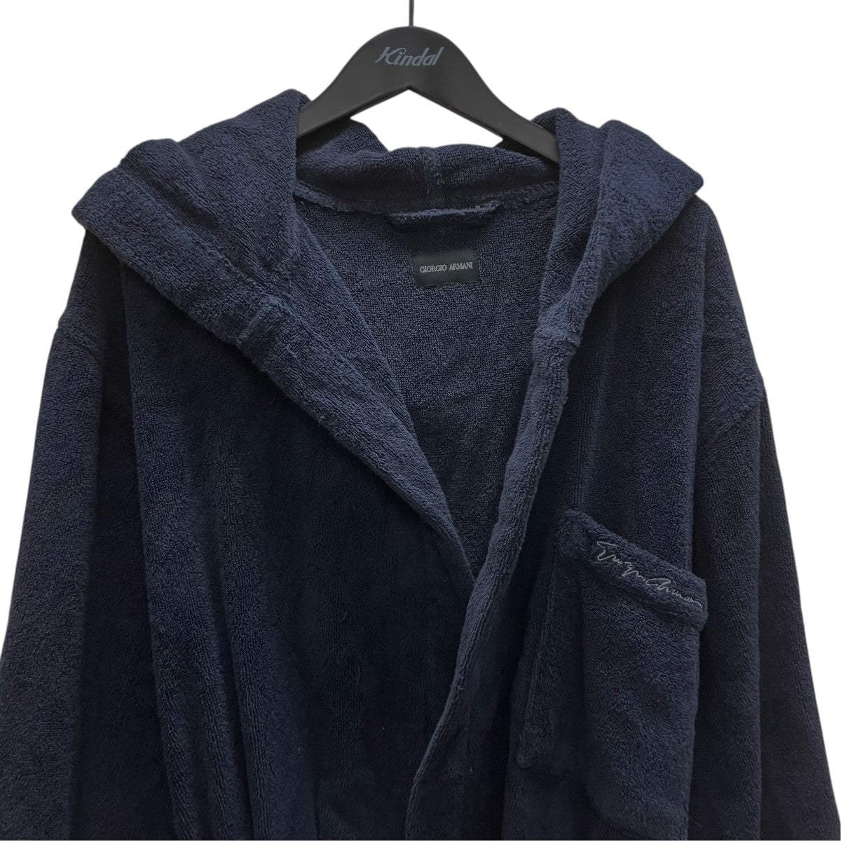GIORGIO ARMANI ガウンコート 古着・中古-3枚目のアイテム画像