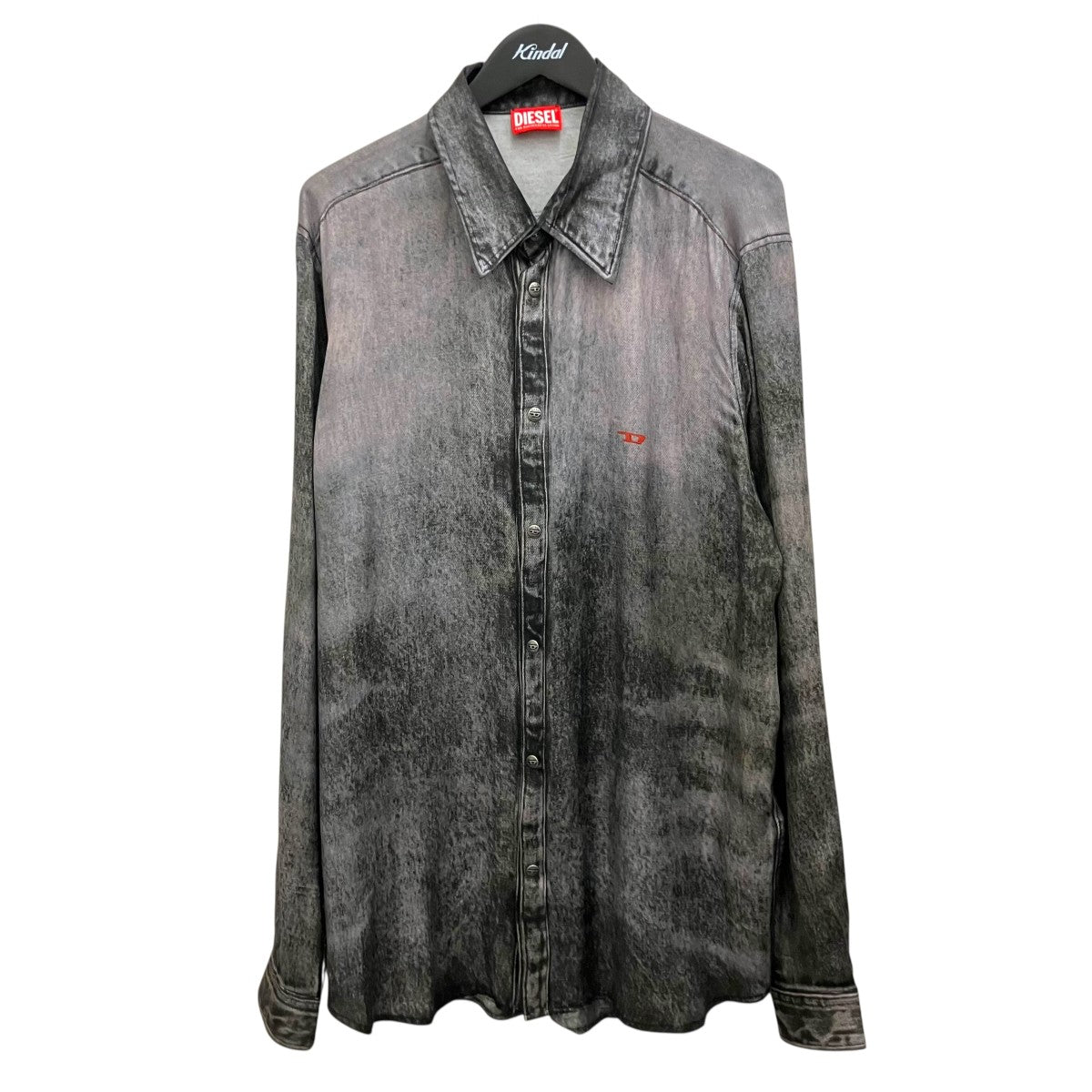 DIESEL 【S-SIMPLY-LKCT】転写長袖シャツ 古着・中古-1枚目のアイテム画像