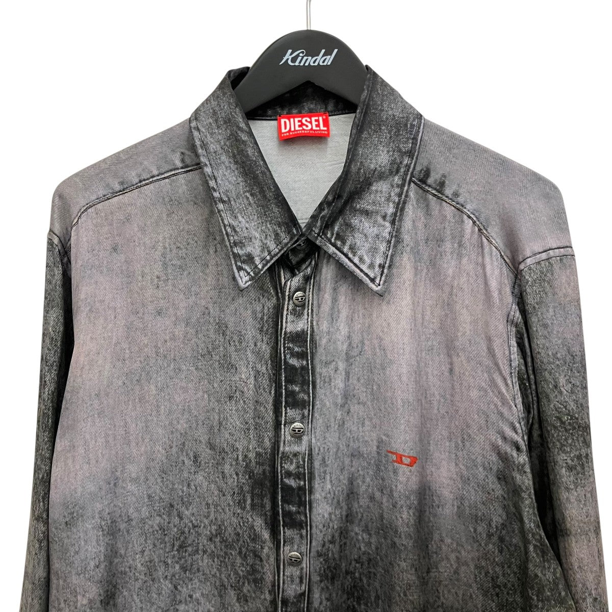DIESEL 【S-SIMPLY-LKCT】転写長袖シャツ 古着・中古-3枚目のアイテム画像