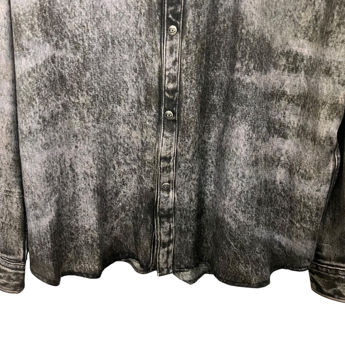 DIESEL 【S-SIMPLY-LKCT】転写長袖シャツ 古着・中古-4枚目のアイテム画像