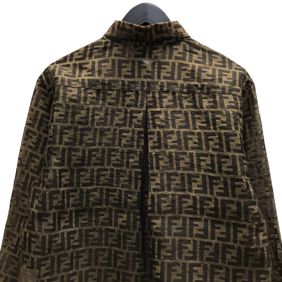 FENDI(フェンディ) 長袖シャツ 602VI 402PA ブラウン サイズ I 44