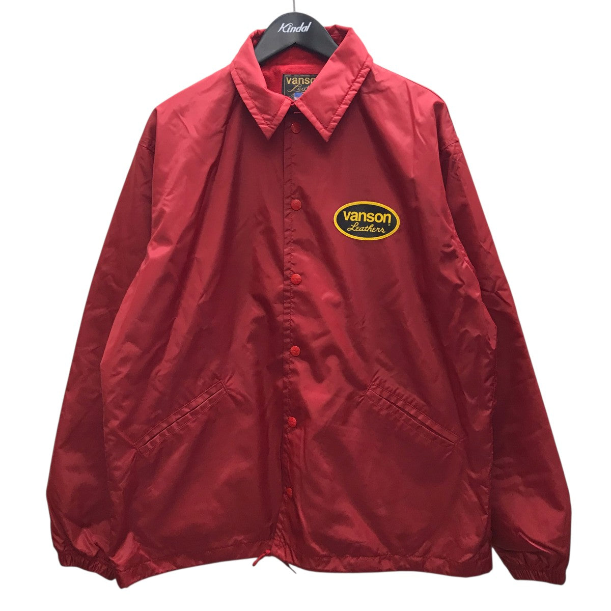 VANSON×MASSES 26SS MASSES NYLON JKTコーチジャケット 古着・中古-1枚目のアイテム画像