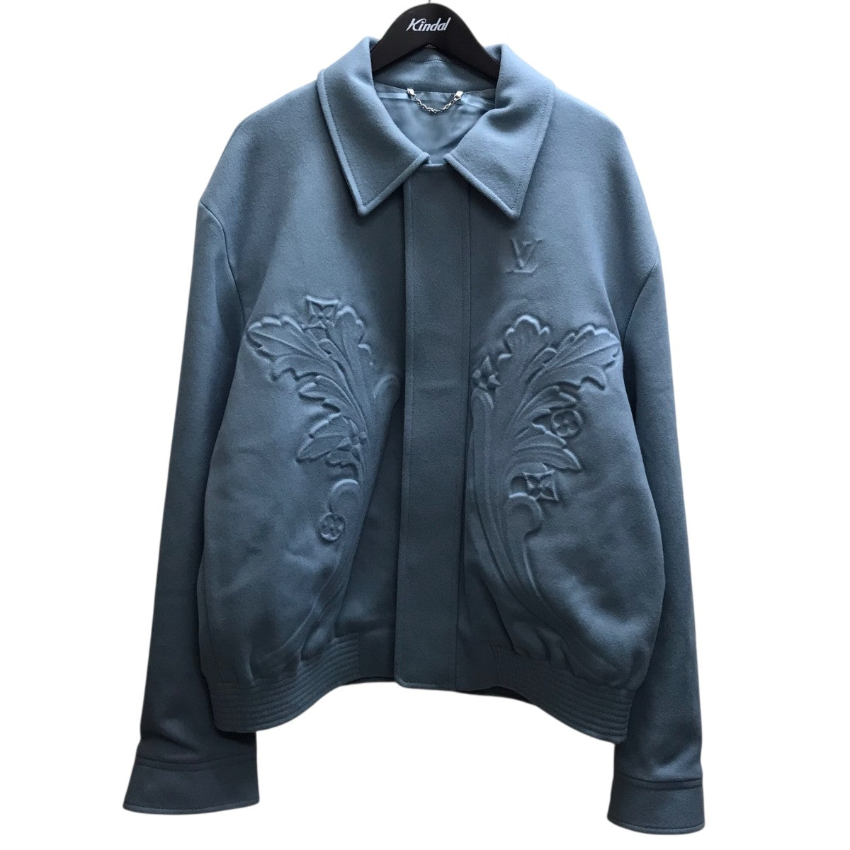 LOUIS VUITTON 2023SS【Ornaments Wool Jacket】 ジップアップジャケット 古着・中古-1枚目のアイテム画像