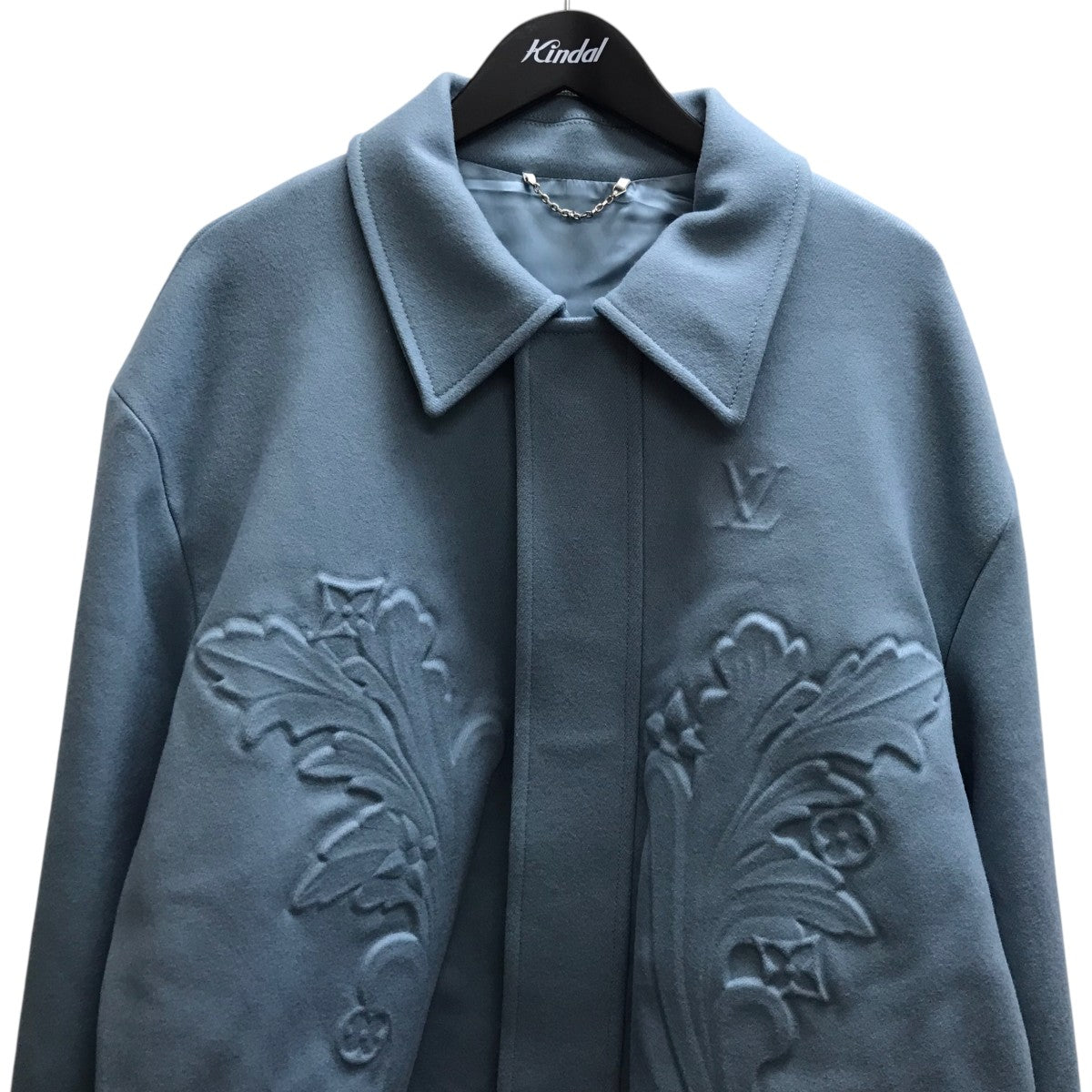 LOUIS VUITTON 2023SS【Ornaments Wool Jacket】 ジップアップジャケット 古着・中古-2枚目のアイテム画像