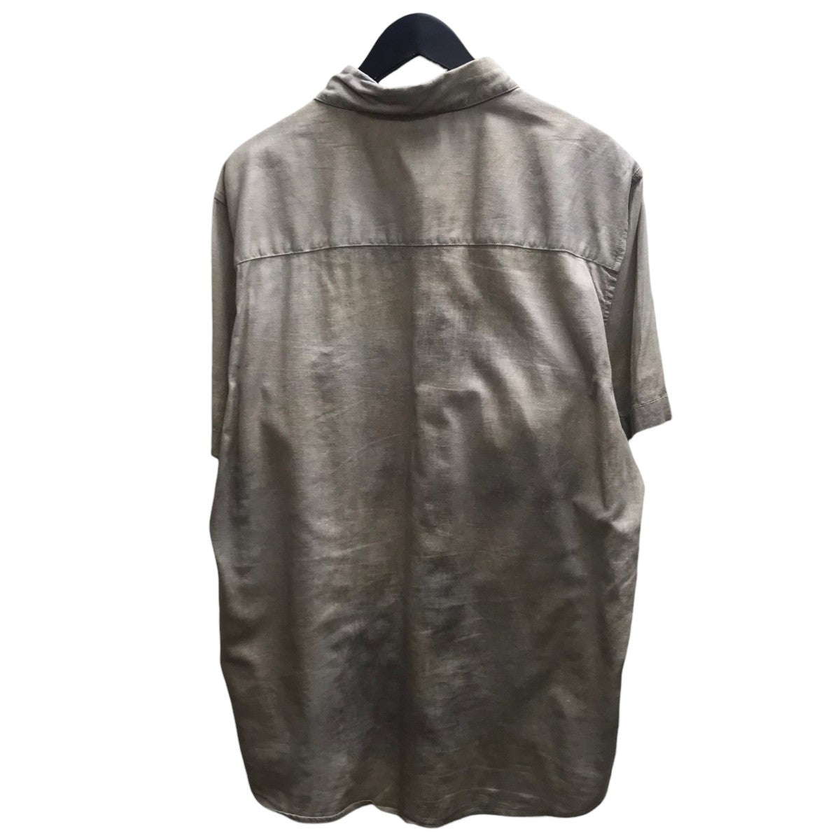 DIESEL S-LEIE-SHORT襟ロゴ半袖シャツ 古着・中古-2枚目のアイテム画像