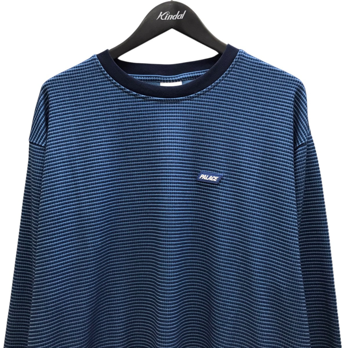 PALACE(パレス) 25AWTherma Long-Sleeve Ocean Blue長袖カットソー