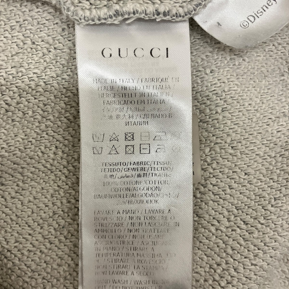 GUCCI×Disney プルオーバーパーカー604218 XJB68 古着・中古-8枚目のアイテム画像