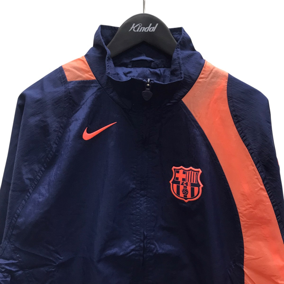 NIKE FCB T90 TRACK JACKET W 3R GX ナイロンジャケット 古着・中古-3枚目のアイテム画像