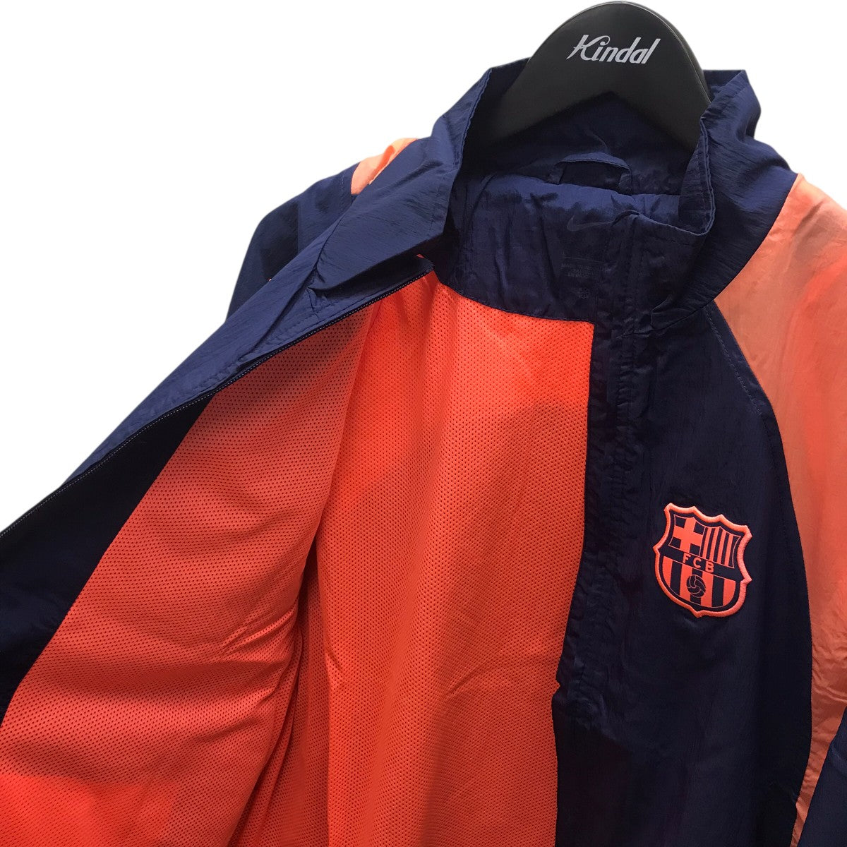 NIKE FCB T90 TRACK JACKET W 3R GX ナイロンジャケット 古着・中古-5枚目のアイテム画像