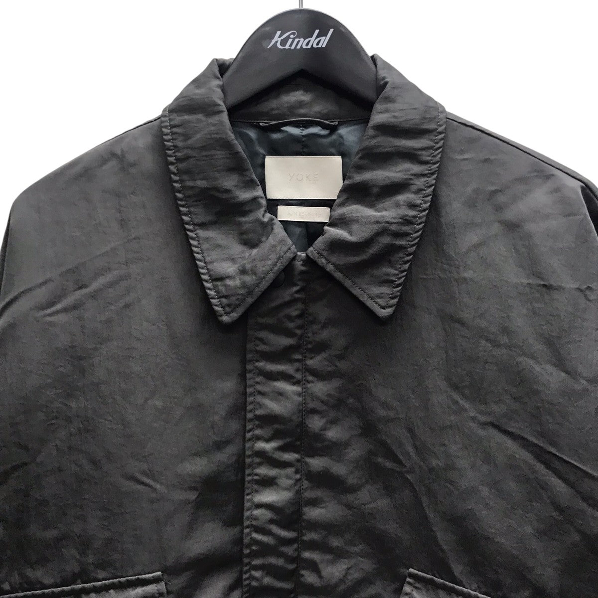 YOKE 25SSNYLON BOMBER JACKET ナイロンボンバージャケット 古着・中古-2枚目のアイテム画像